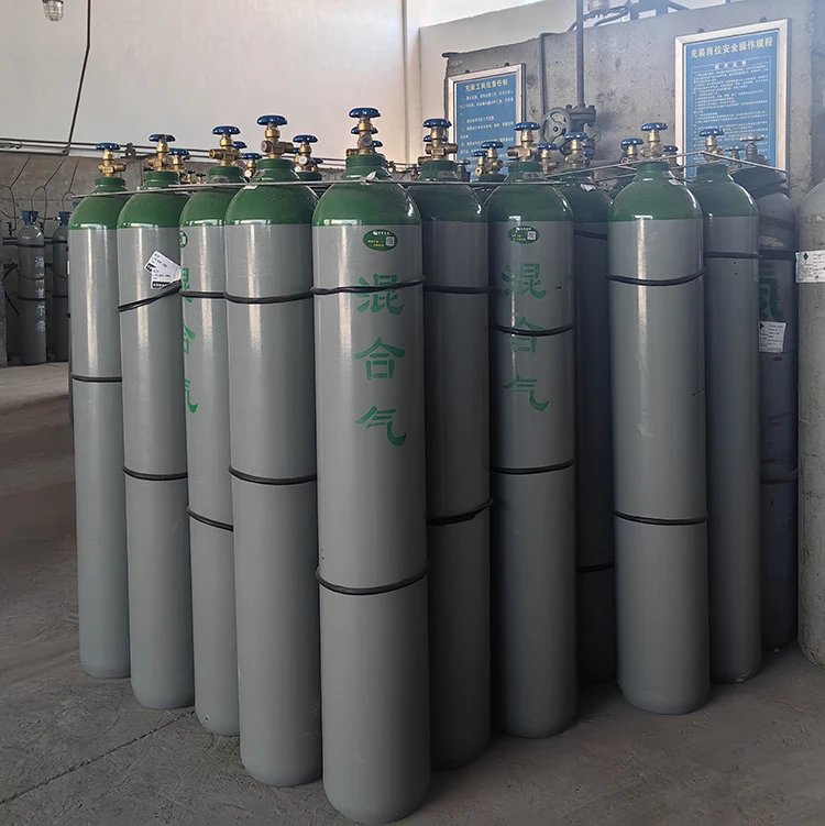 Gas Cylinder Tanks For Co2 Oxygen Hydrogen Argon Helium Nitrogen