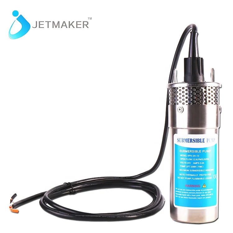 Solar Powered Water Pump Jetmaker solar 12v dc 12.0LPM for  submersible deep well pump solar water pump system for irrigation