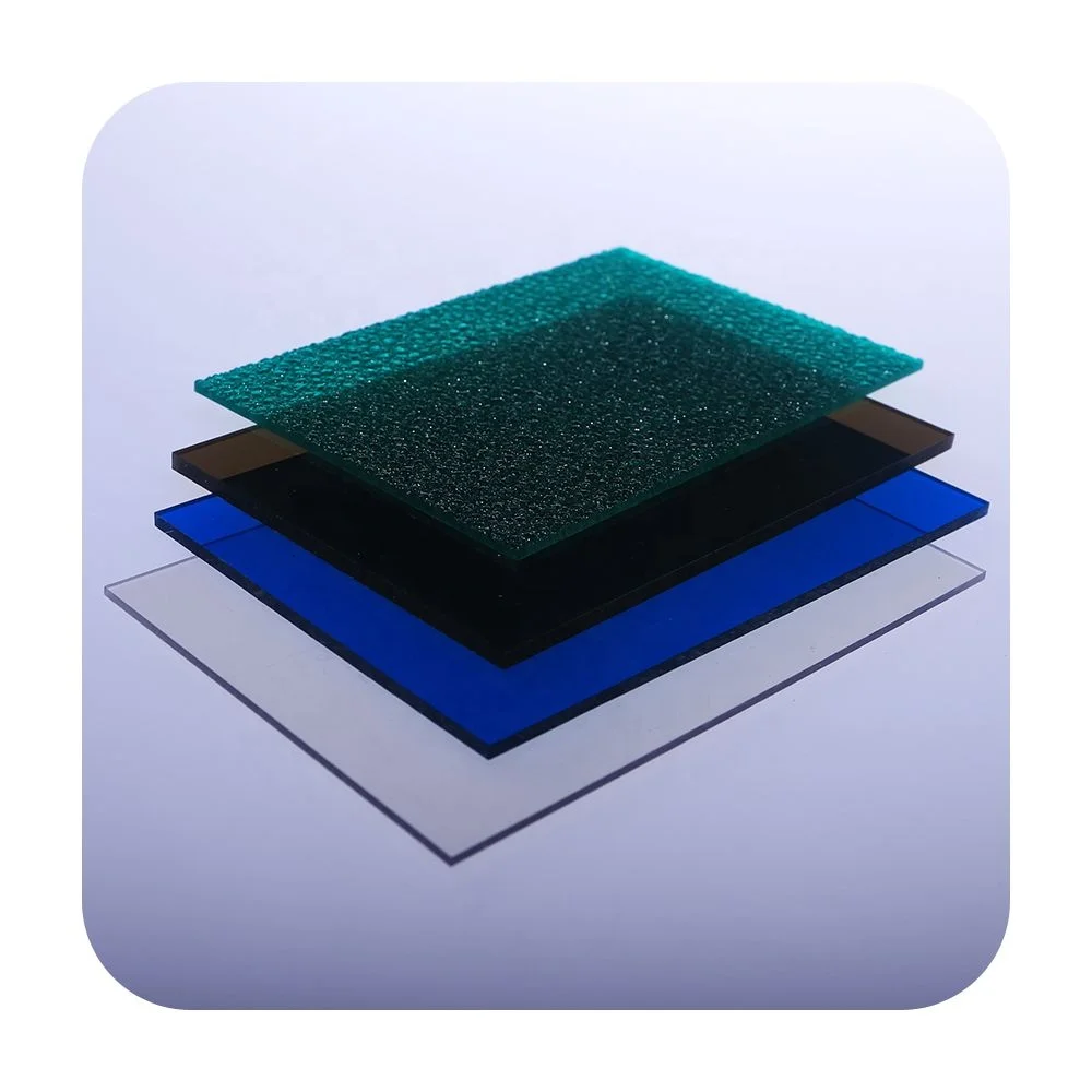 Factory price cheap polycarbonate suppliers sheet solid embossed polycarbonate sheet