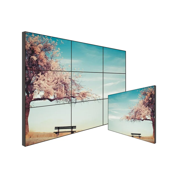AMV advertising splicing screen manufacturer sells smart wall-mounted splicing screen shopping mall exhibition hall meeting room