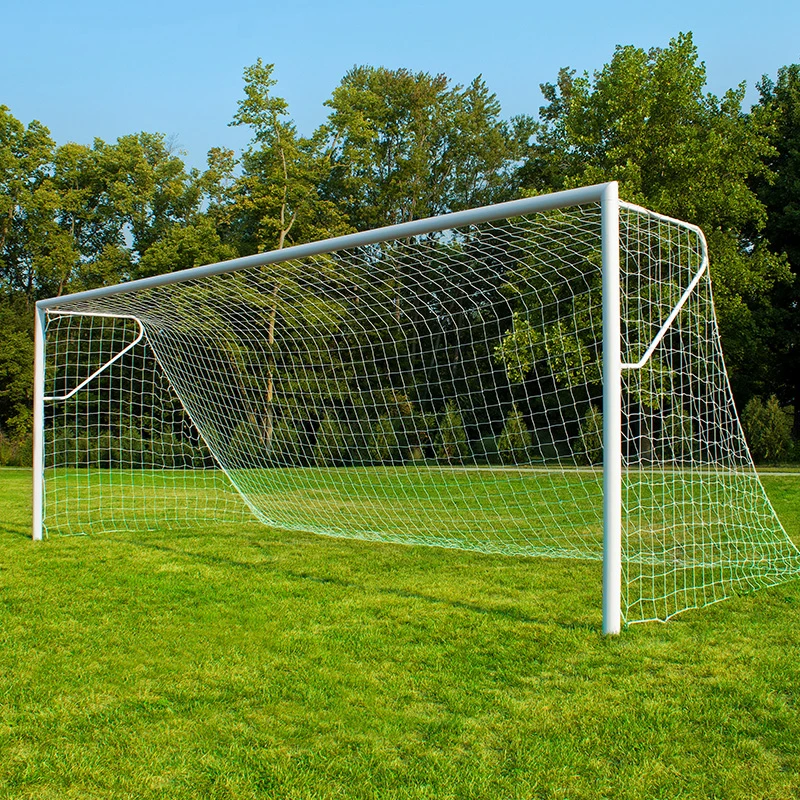 Aluminum Fixed Court Equipment Soccer Goal for Training and Matches