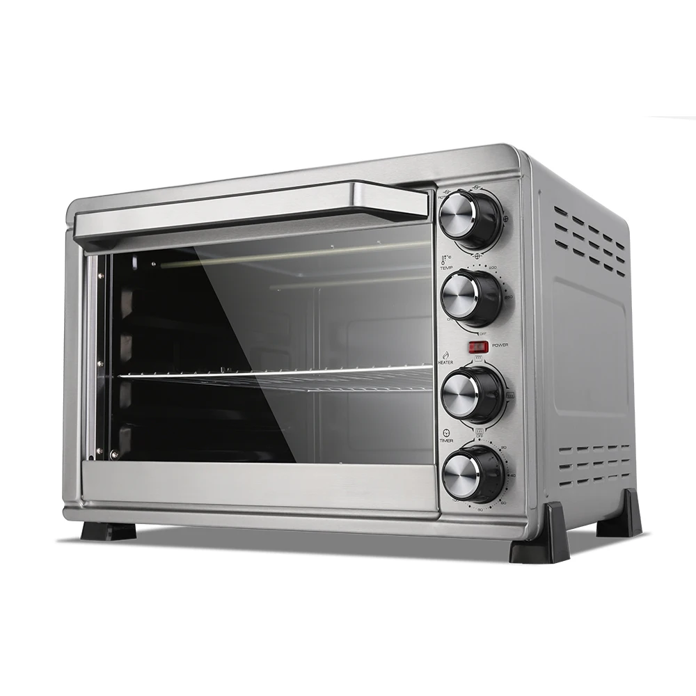 43 литров 2000 Вт электрическая печь для пиццы мини-печь электрическая выпечки цифровая печь с таймером 120 минут