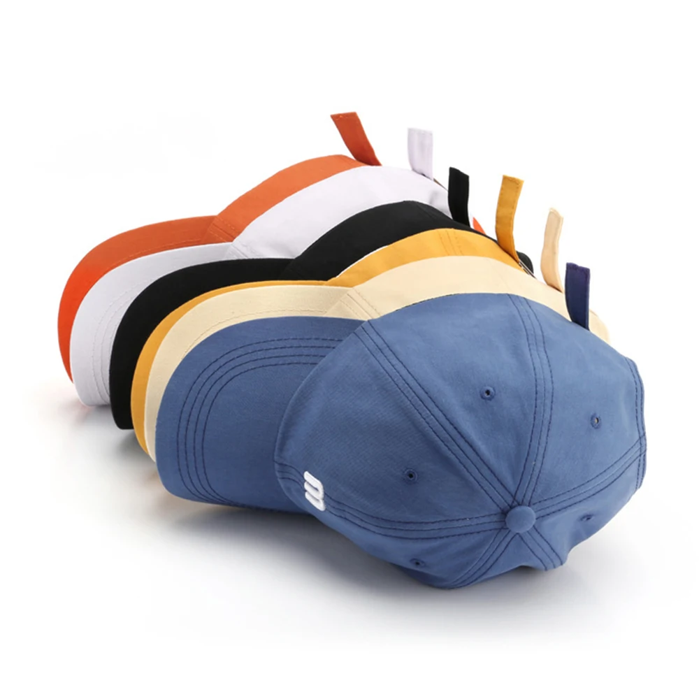 Wholesale 6 Panel Dad Hat Cap Customize Logo Sport Men Baseball Cap With Patch Logo