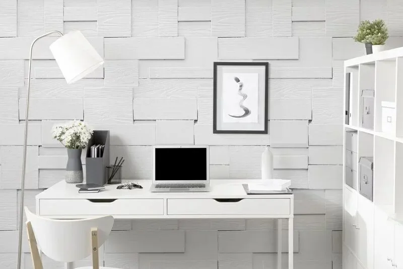 Wholesale Eco-Friendly Large Wall Wallpaper Digital Printing P-Tex Wood Style Sticker