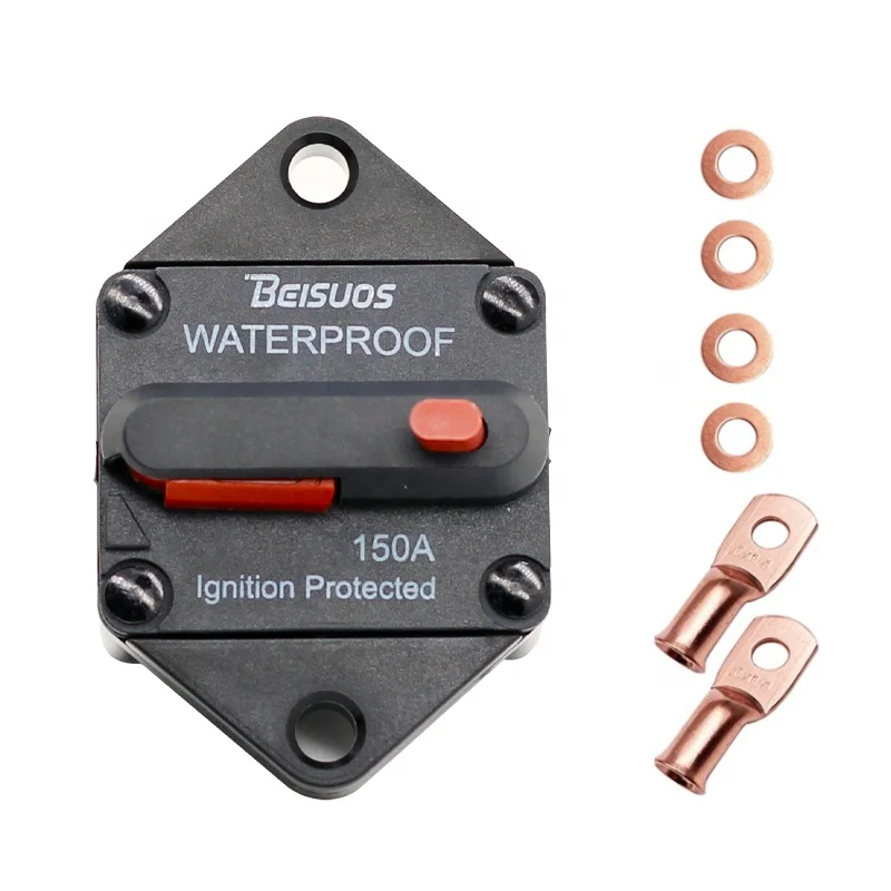 150 Marine Circuit Breaker Reset Fuse caravan manual reset DC 48V High quality circuit breakers