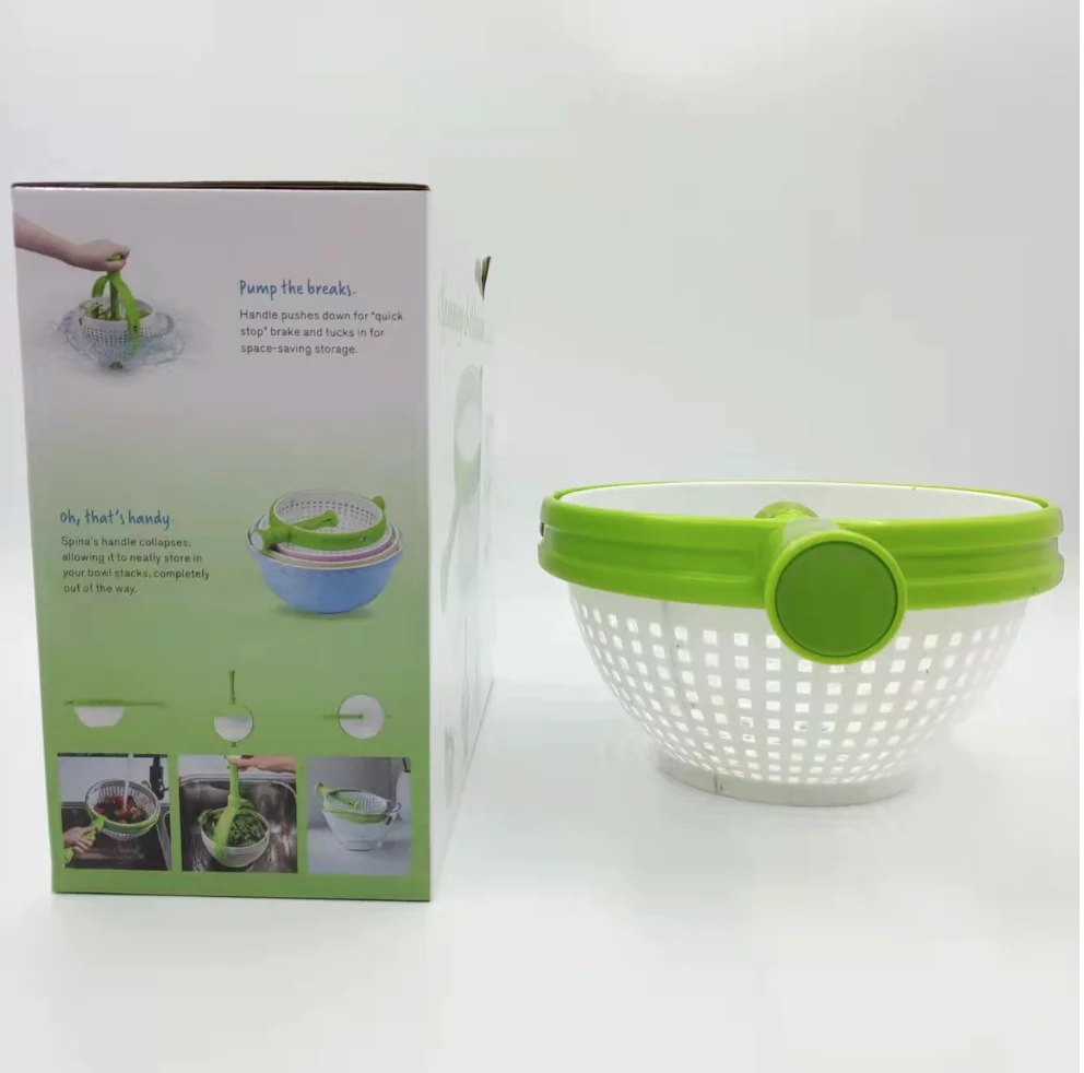 Foldable Drain Basket  Salad Spinner Kitchen Accessories