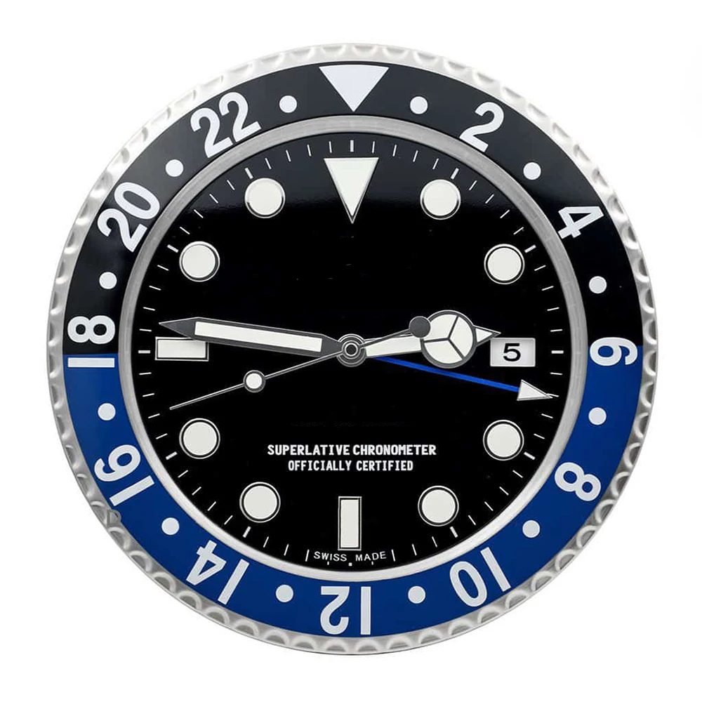 new arrival luxury gift wrist watch brand super high quality metal wall clock