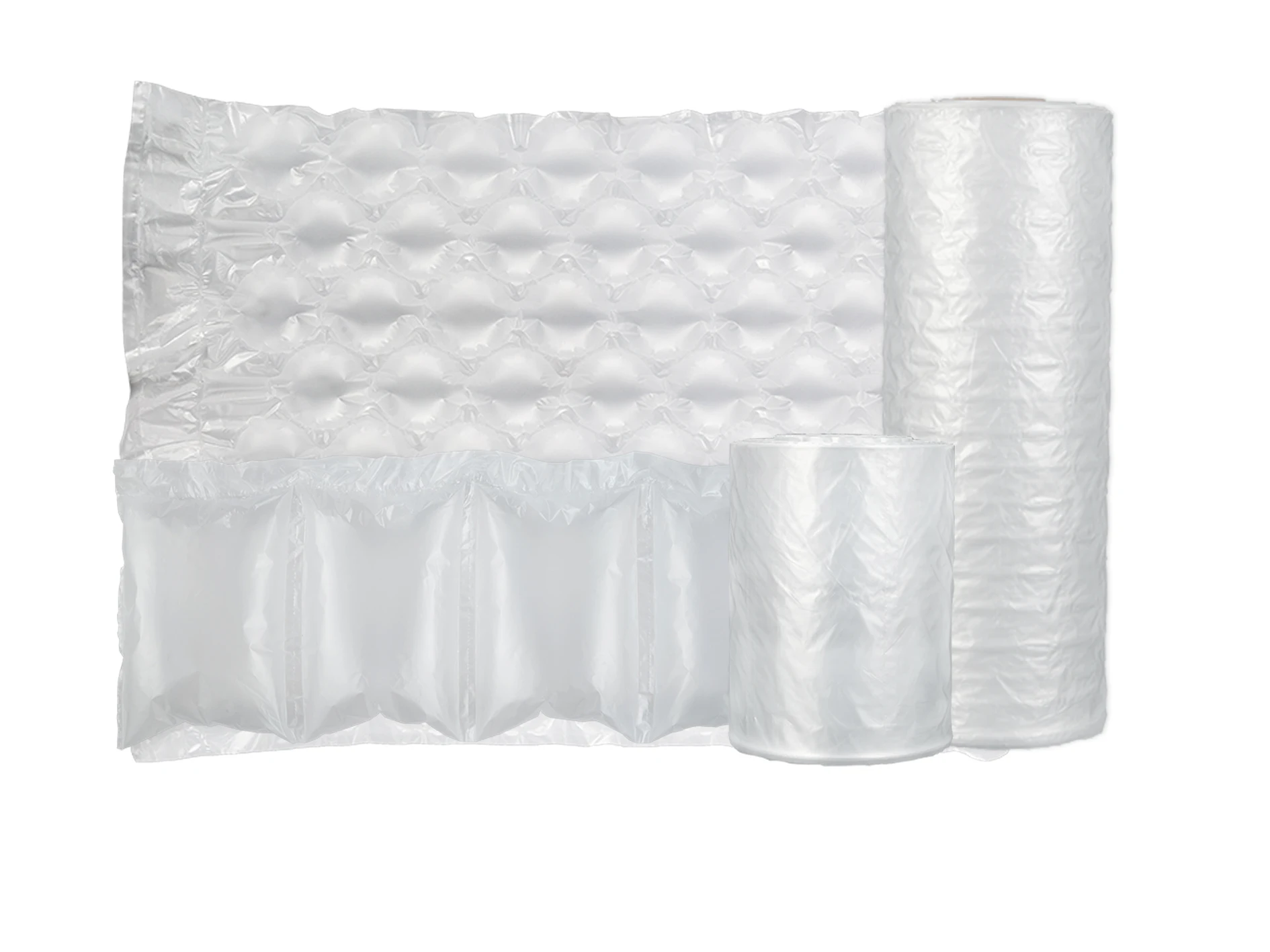 Wholesale Transport E-commerce Packaging Waterproofing Air Cushion Gourd Film PO Aerator Bubble Air Wrap Protective Film