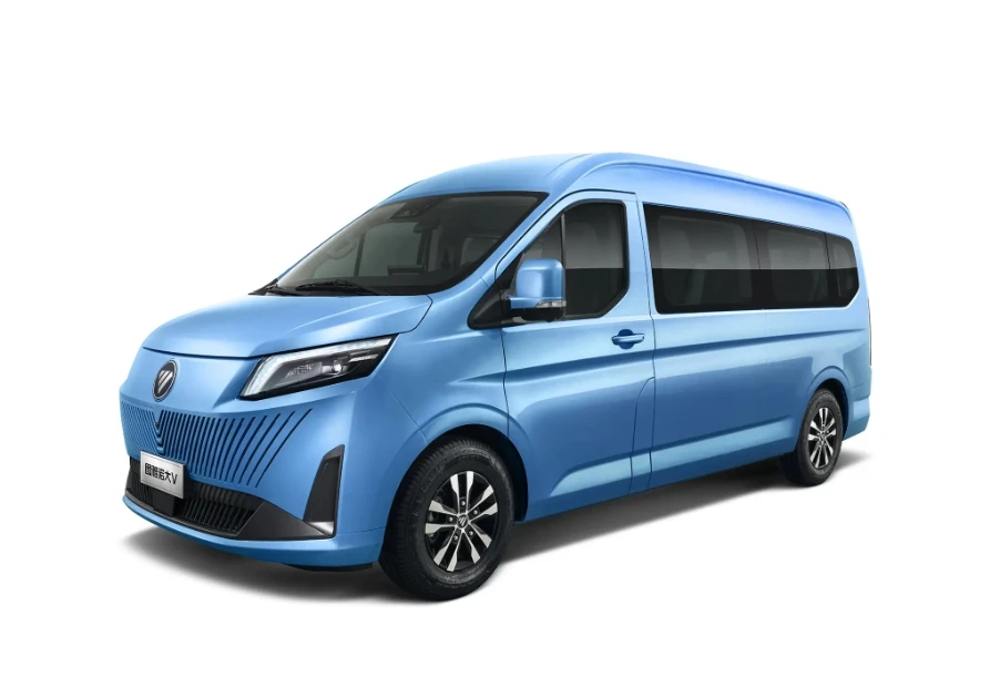 Foton Tuano Big V 2024 CITY 2.0T 5/6/7/9 seaters Light passenger Bus Single Tire Diesel Fuel Aotumobile in Stock