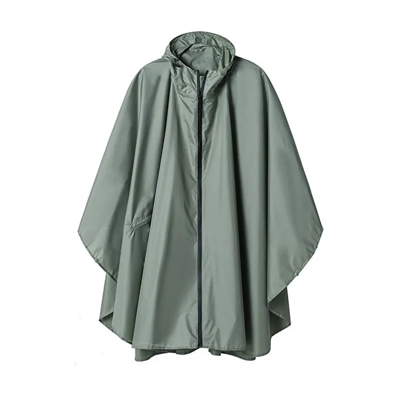 Custom logo Foldable Polyester Breathable Poncho Muilt-color Motorcycle Rain Poncho