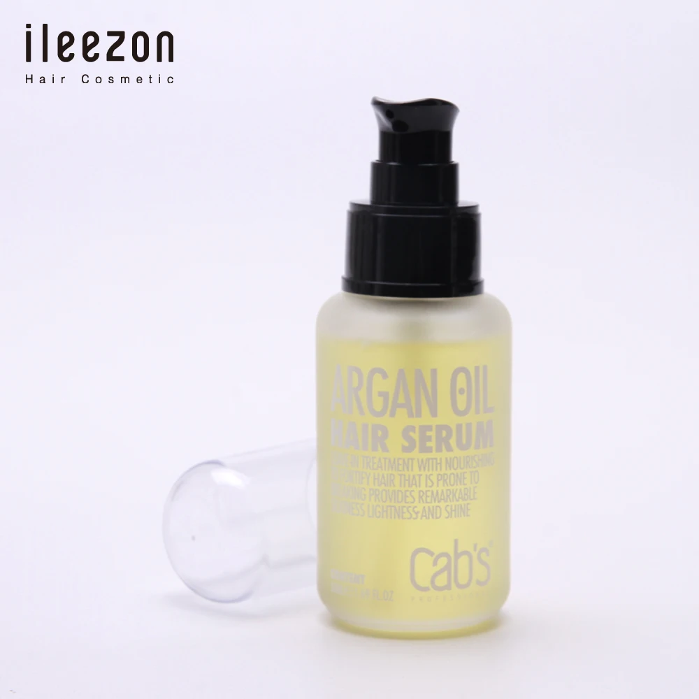 Natural Argan Oil Hair Care Essential Serum Oil Strengthens Fragile Hair No Rinse