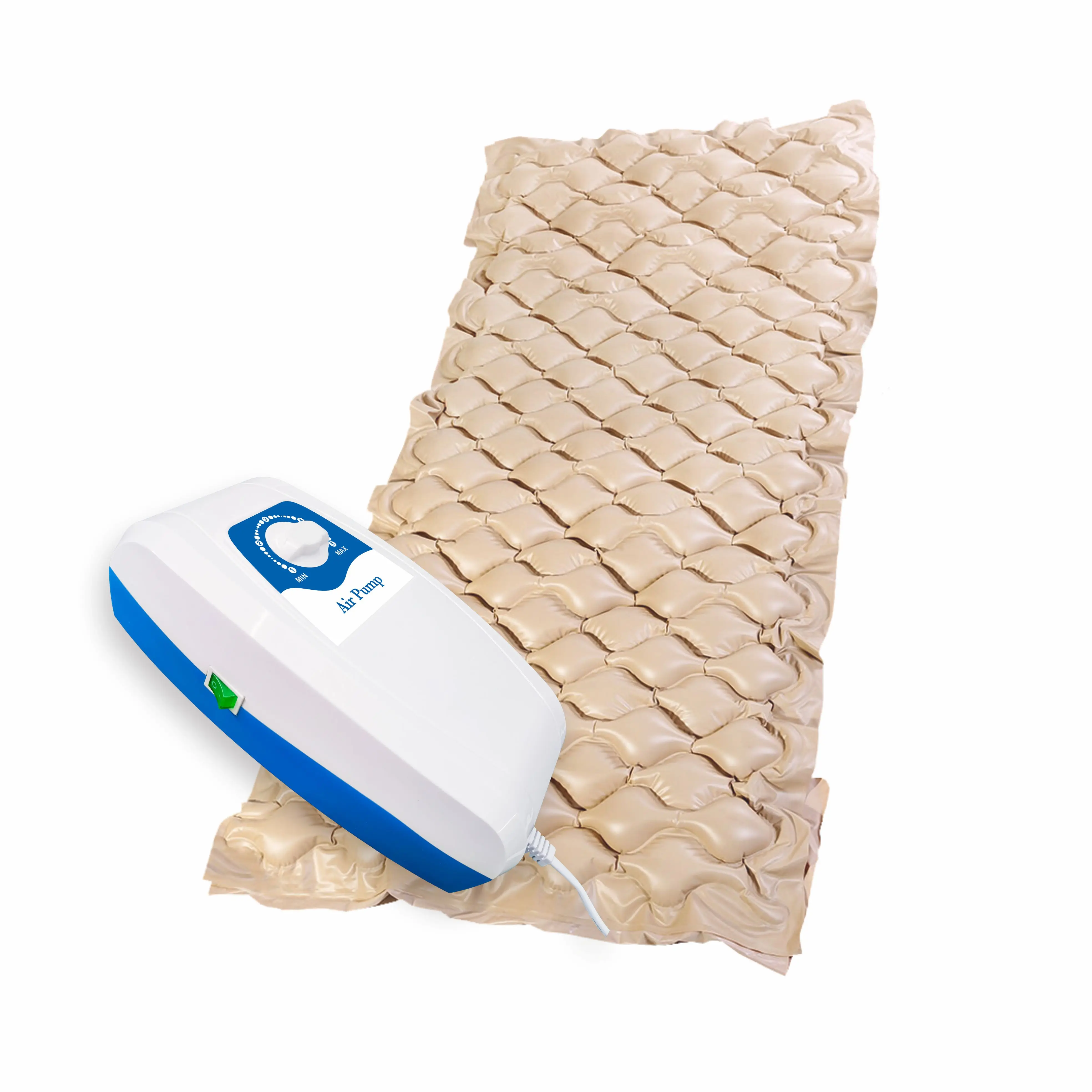 Fast Delivery Time Best Factory Price Anti-bedsore Anti-decubitus Medical Bubbles air Mattress for Hospital Bed with Strong Pump