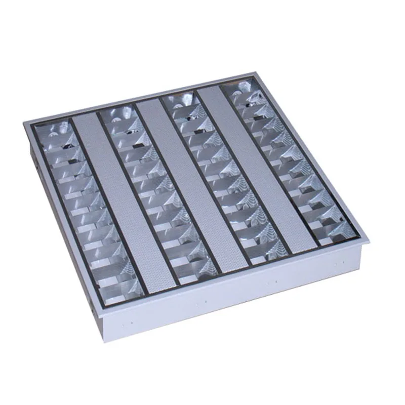 High quality T5 3*14w recessed grille lamp embeded louver fitting