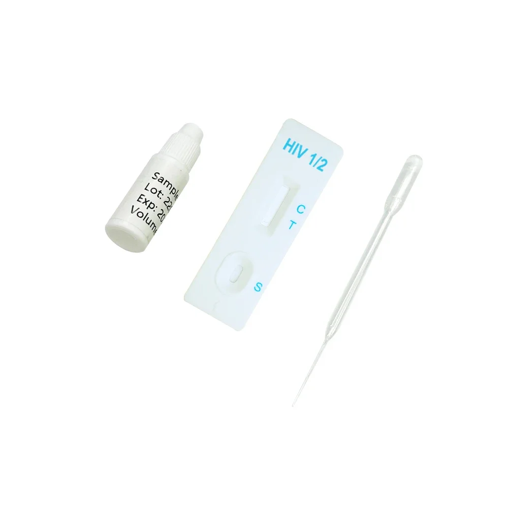 HIV infectious disease rapid antibody urine detection diagnostic test kit strips medical disposable HIV antigen quick test kit