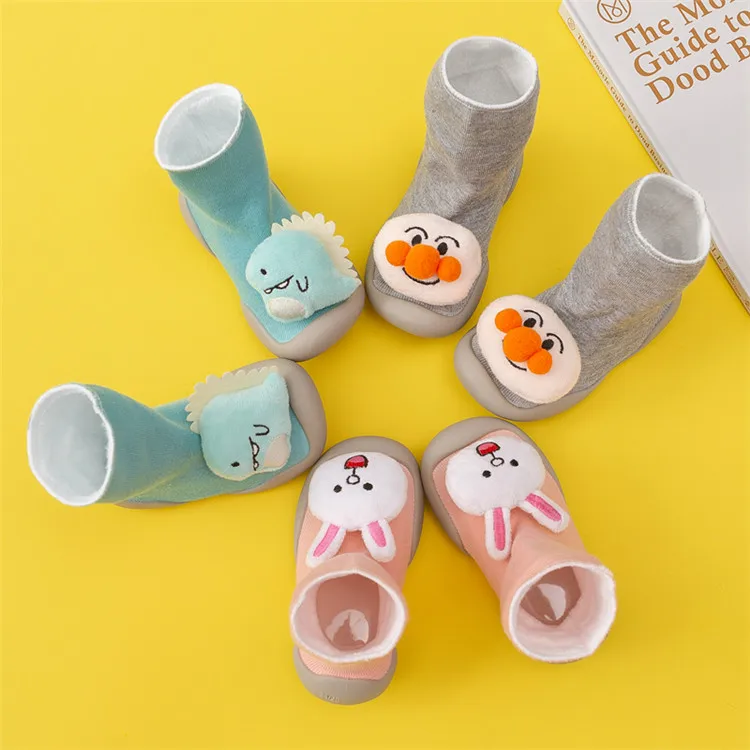 Custom logo sporty anti-slip breathable baby shoes socks and cheap babies trainers shoe sock