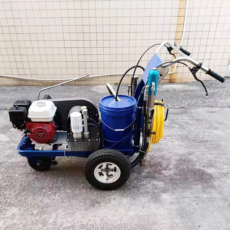 Cold Paint Two Component Road Marking Machine Traffic Line Road Marking Machine Best Product 2024