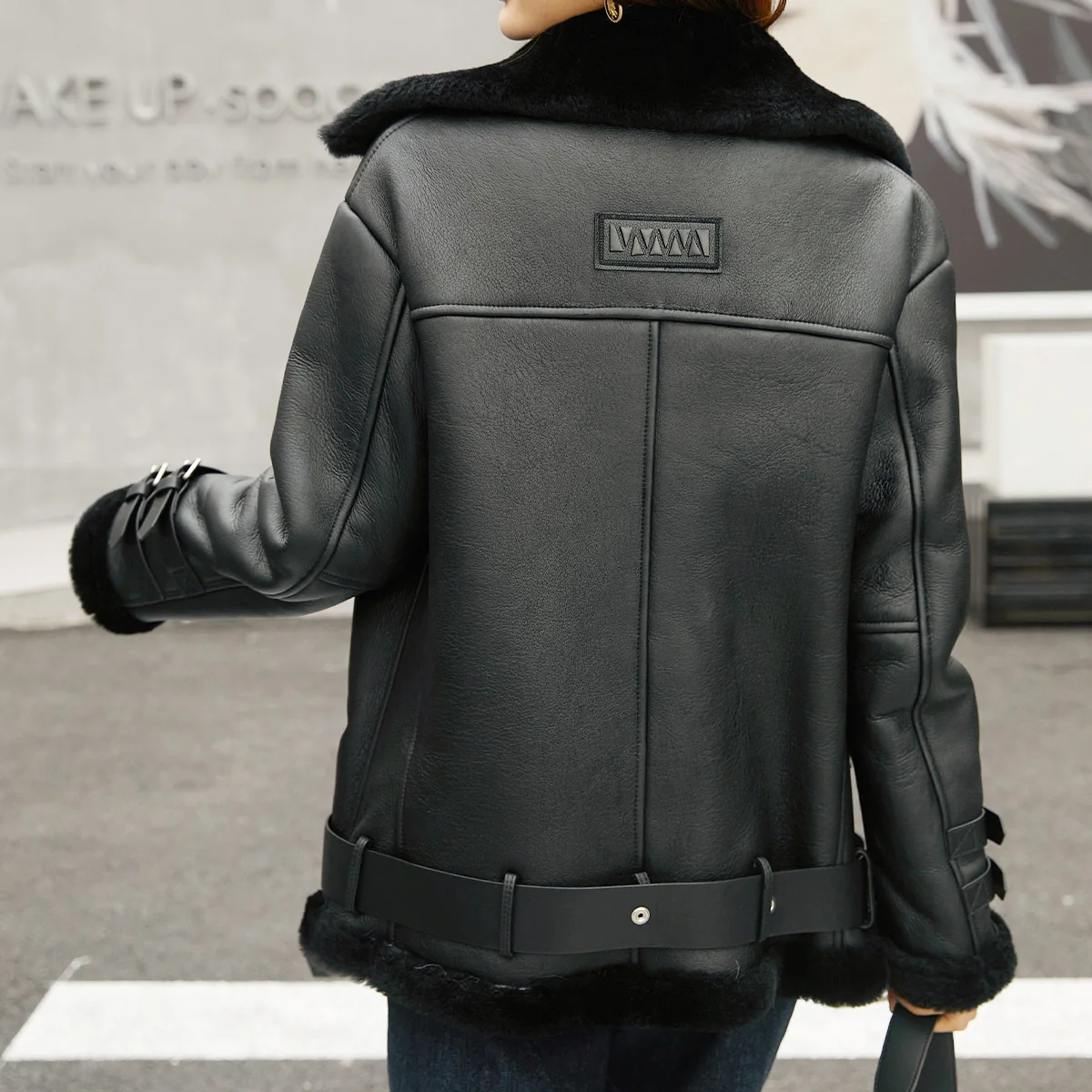 Half Windbreaker Hoodie Woman Fur Jacket Leather Coat Fox with Women Woman Woolen Wholesale factory direct spot