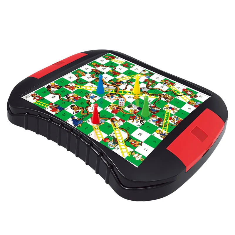 2024 Kids Educational Interactive Toy Portable 6 in 1 Classic Chess Boards Chess And Cards Set Magnetic Games Family Game Board