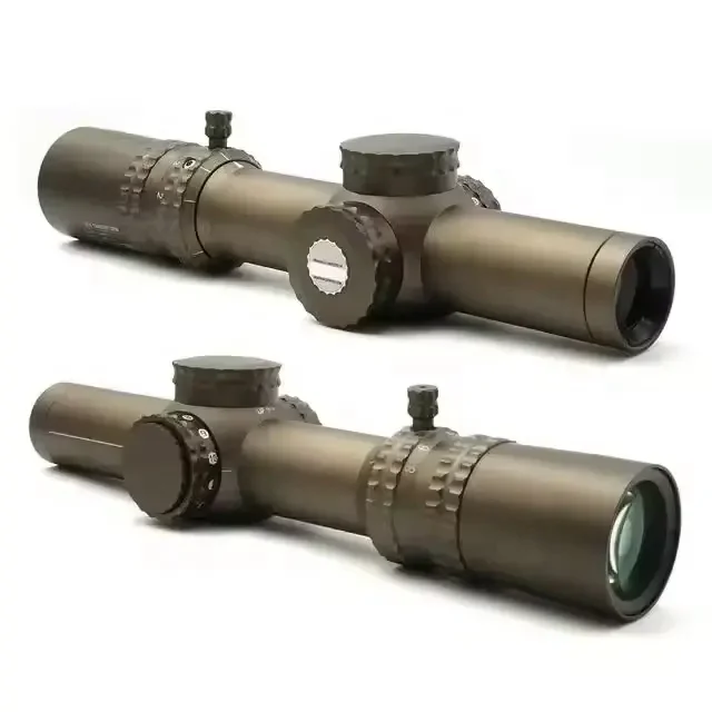 Tactical Optics Night focus Nf Atacr1-8x24ffp Aiming Telescope For Hunting First Focal Plane With Aluminum Base Red Spot Sight