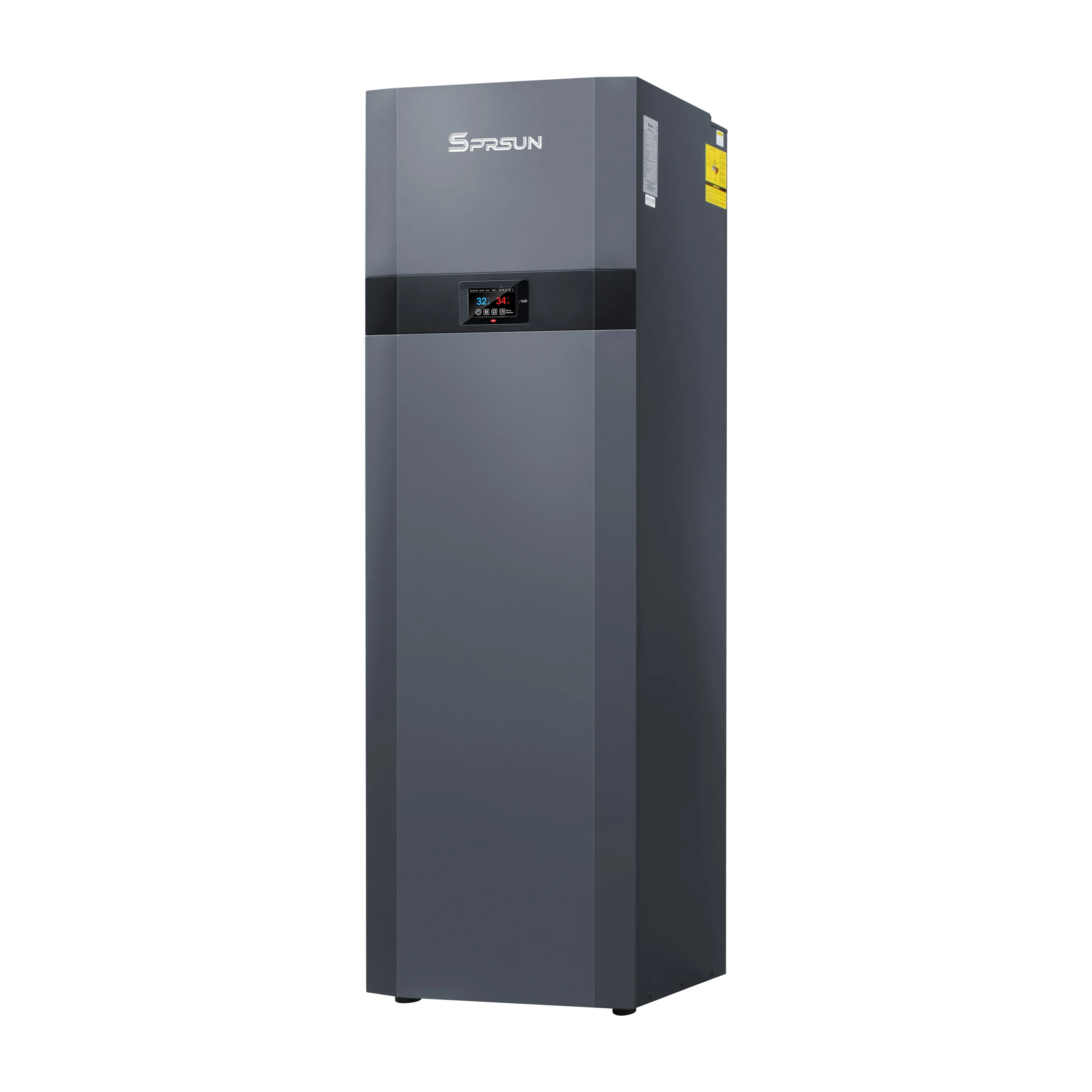 Высококачественная и эффективная система теплового насоса с интегральным гидравлическим баком