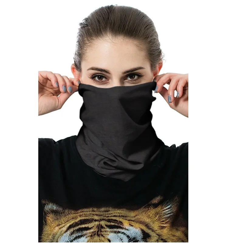 Недорогой индивидуальный бесшовный волшебный шарф для Хэллоуина занятий спортом поездок разнообразный Многофункциональный велосипедный однотонные Волшебные банданы