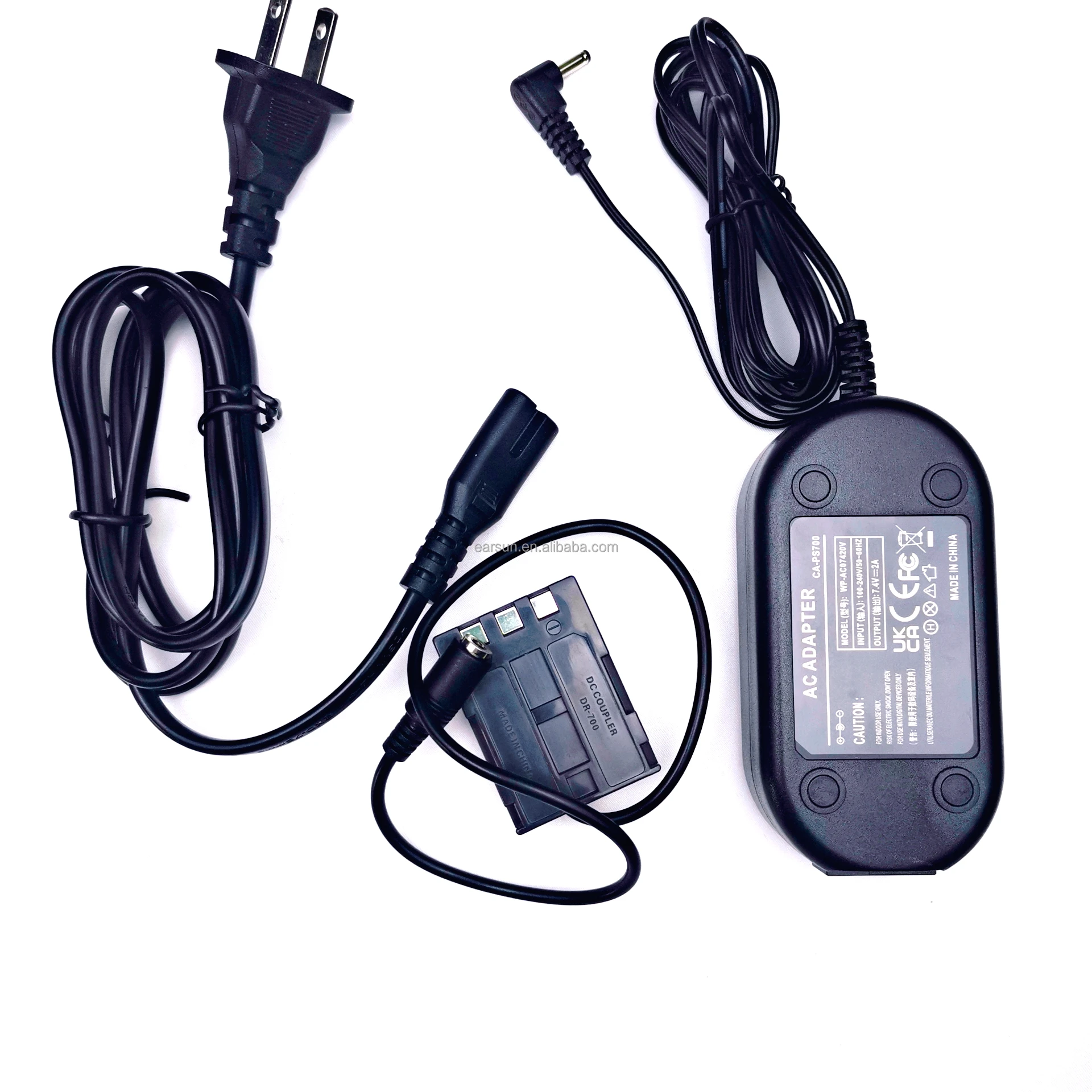 ACK-700 комплект адаптера переменного тока для CA-PS700 + DR-700 соединитель постоянного тока для цифровой камеры Canon Powershot S40 S45 S50 S55 S60 S70 S80