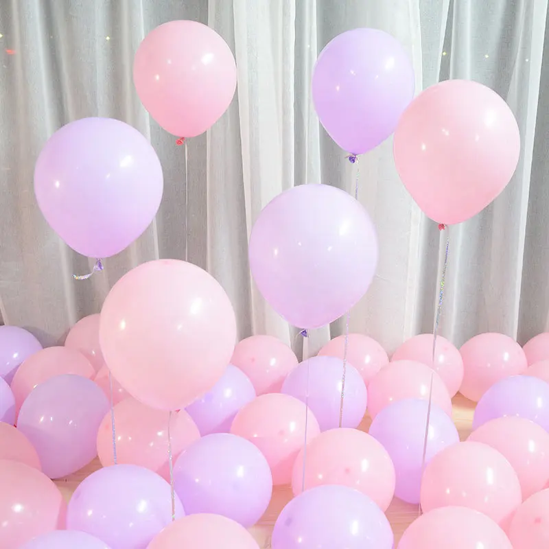 Passed all EU testing EN71-12  100%Natural Latex degradable Wholesale Balloons Party Decoration Balloon Dilation Macaron Color