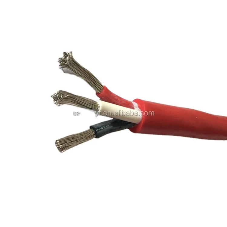 Soft high temperature insulated silicon Rubber wire 14 AWG 16AWG wire Cable high quality silicone Rubber Cable