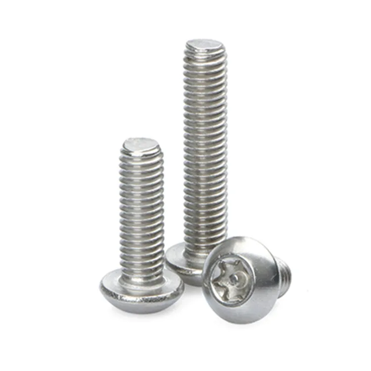 Stainless steel a2 70 pan head torx drive machine screw
