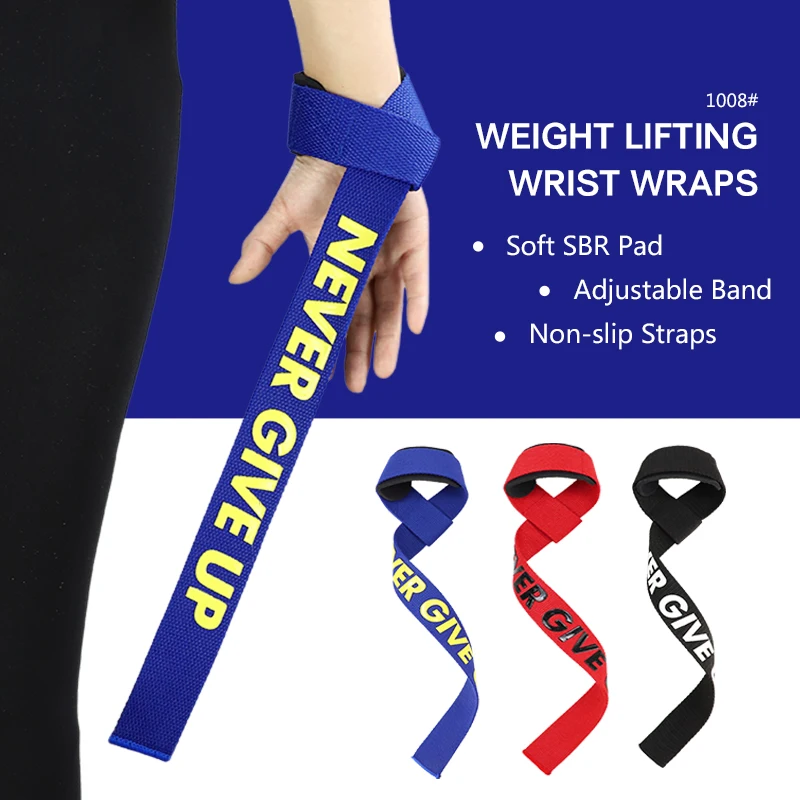 KS-1008#New arrival gym weightlifting Wrist Straps Wrist Wraps belt gym support