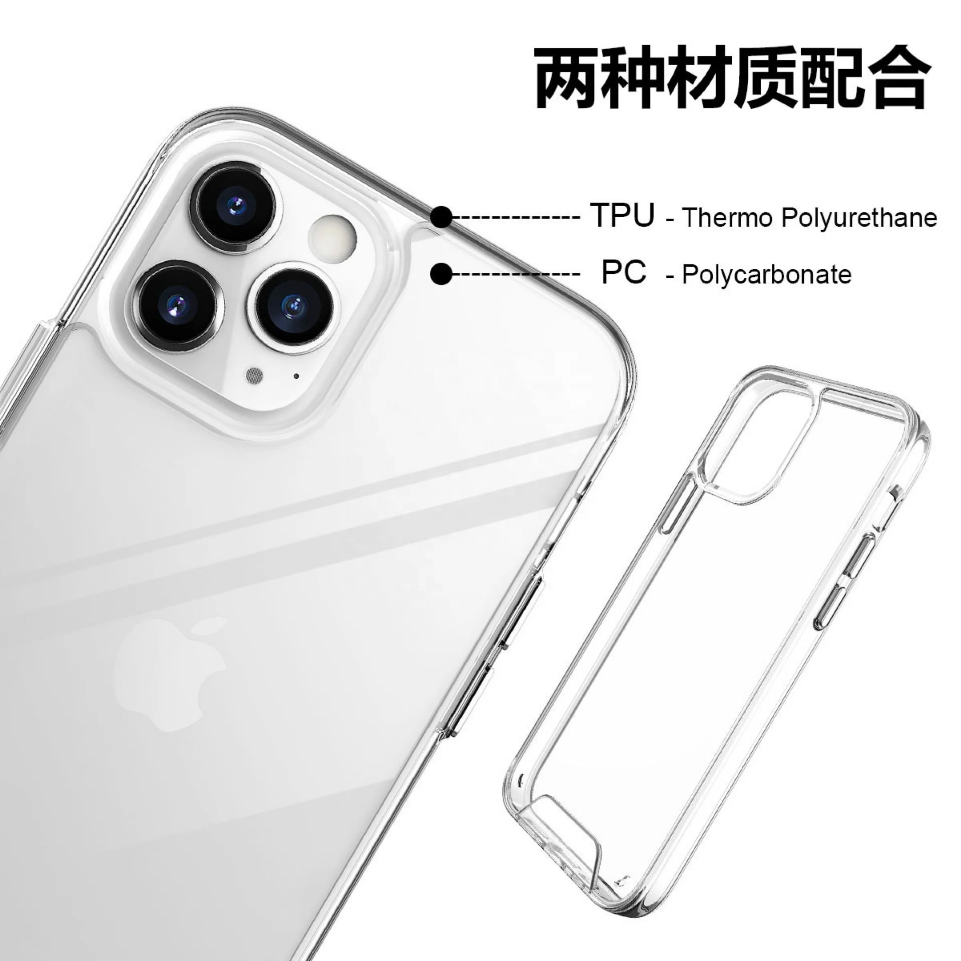  Space Silicone Bumper Hard PC Phone Back Cover For iPhone 12 Pro MaxCase Clear 11 13