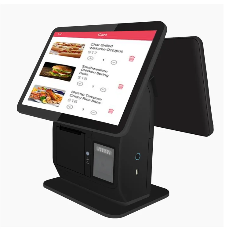 Mobile offline 6 digit pin pos machine all in one touch screen thermal electronic tablet cash register system