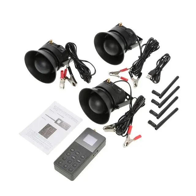 Kalede 2016 Newest bird caller with special func of one remote can control 3 devices at the same time 50W hunting decoy