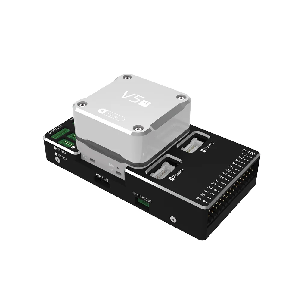 Professional drone parts cuav V5+ flight controller for mapping aircraft vtol f4 flight controller