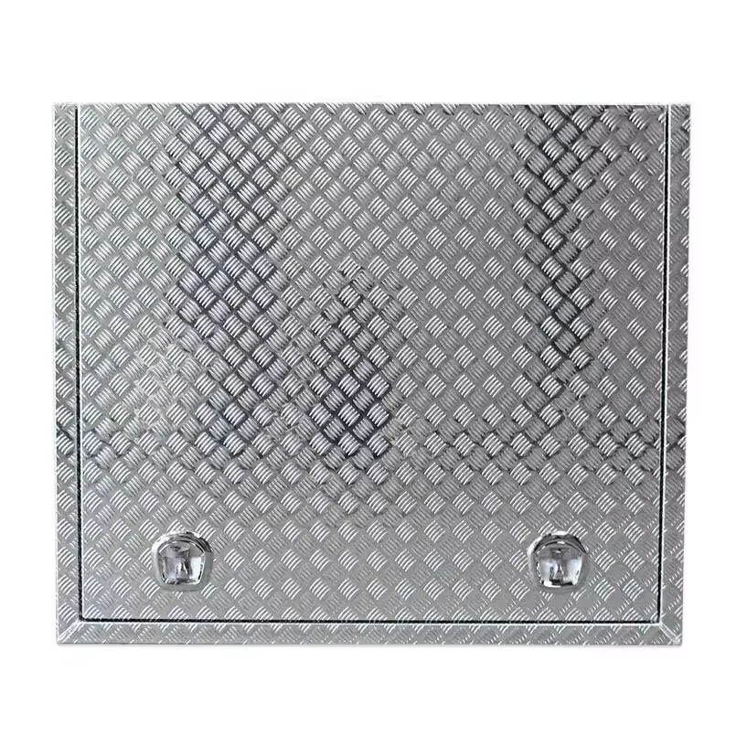 Aluminum Truck Bed Tool Storage Box with Drawers Checker Plate Exterior Accessories waterproof  plate toolbox with Draw