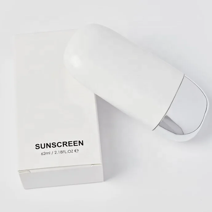 Private Label OEM Natural Vegan Sunscreen Sunblock Spf 50 Reef Safe Glow Moisturizing Waterproof UV Face Sunscreen Stick