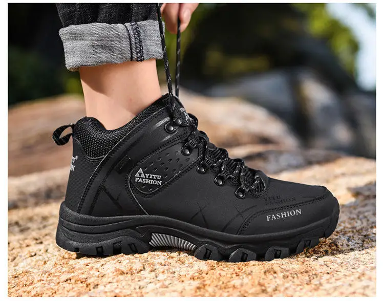 High Quality Hiking Shoes Autumn Winter Brand Outdoor Sport Trekking Mountain Boots Waterproof Climbing Athletic Shoes