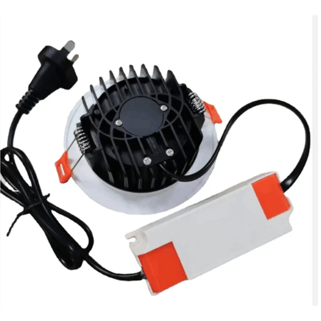 Sunsing led light color selectable wall switch led downlight lampadas with exterior driver 9W