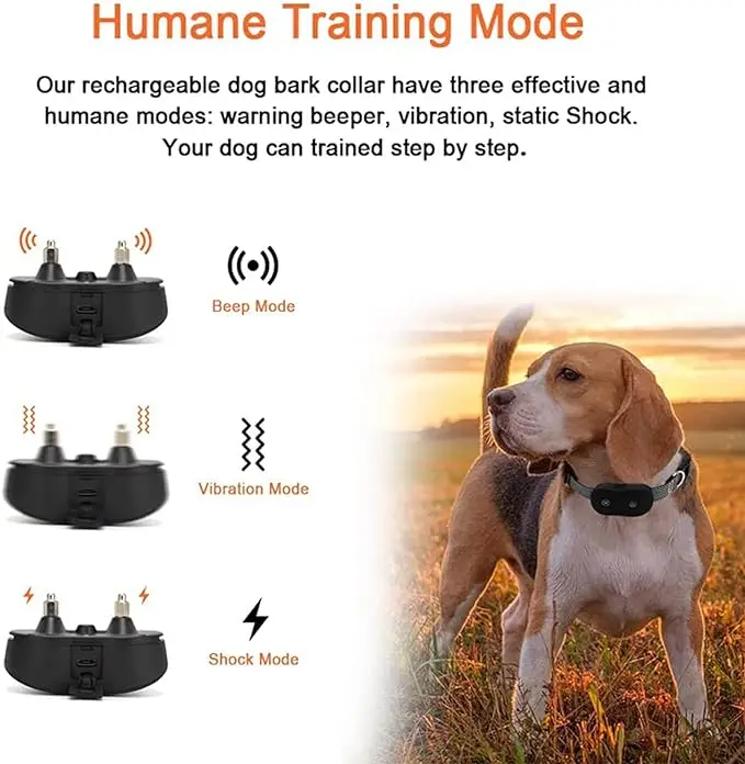 Best price remote dog training electric control anti barking device bark control collar