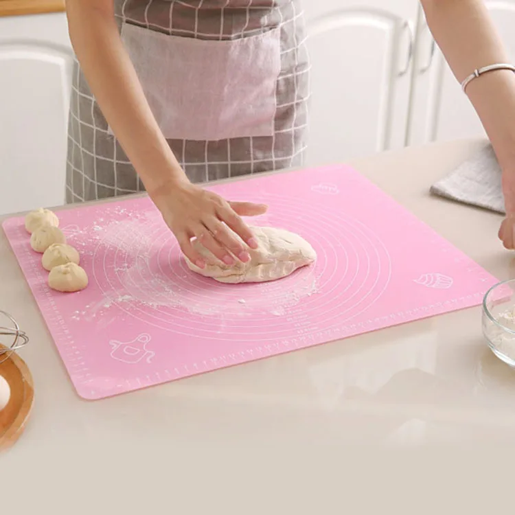 Brand New Silicone Baking Mat Dough Kneading Pad Large Silicone Pastry Baking Mats With Measurements
