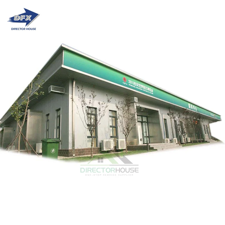 Low Cost modern design Metal Building Structure Construction Prefabricated Steel Structure Workshop