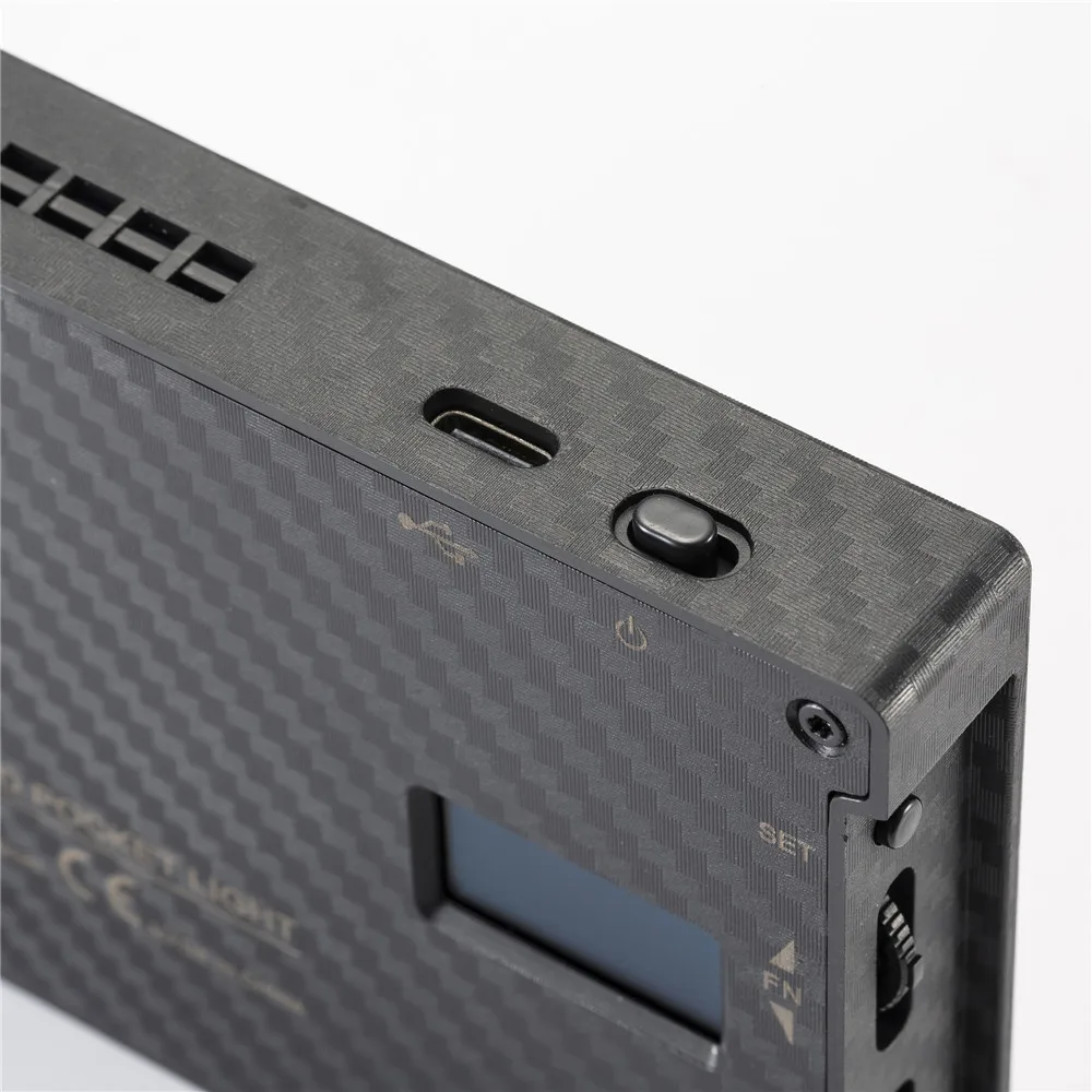 LS New Arrival 12W HS-P12 Photographic Lighting Video Camera Selfie Studio Fill Lamp RGB pocket Light