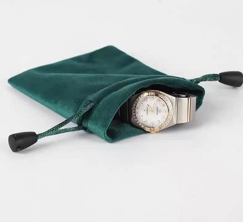 microfiber suede leather jewellery pouch bag customized suede drawstring bag suede bag jewelry