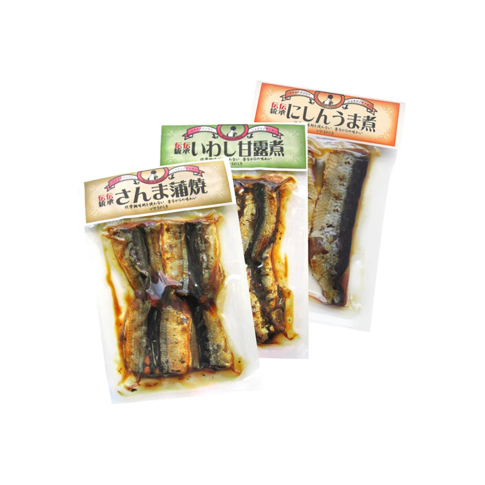 Japan TSUKUDA-NI receive attention appetizer fits food snack fish