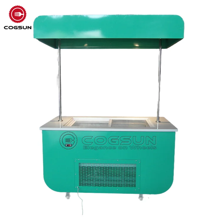 Factory Price Mobile Ice Cream Truck Fully Equipped Food Trailer Customized Food Cart