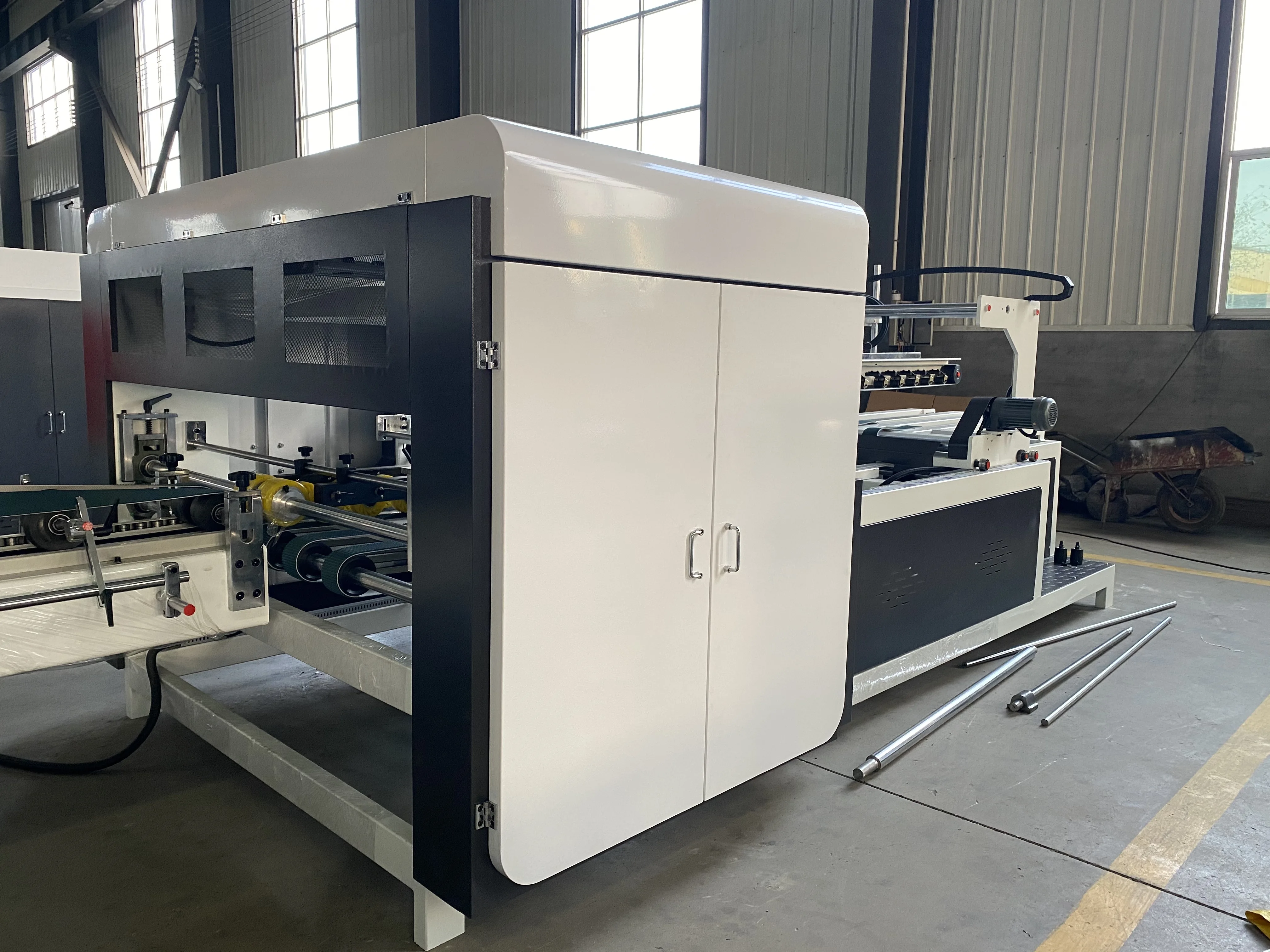 Hebei automatic carton box folder gluer machine