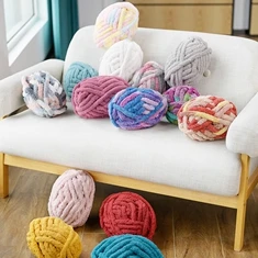 Soft 2mm/100m Colorful Cotton Rope