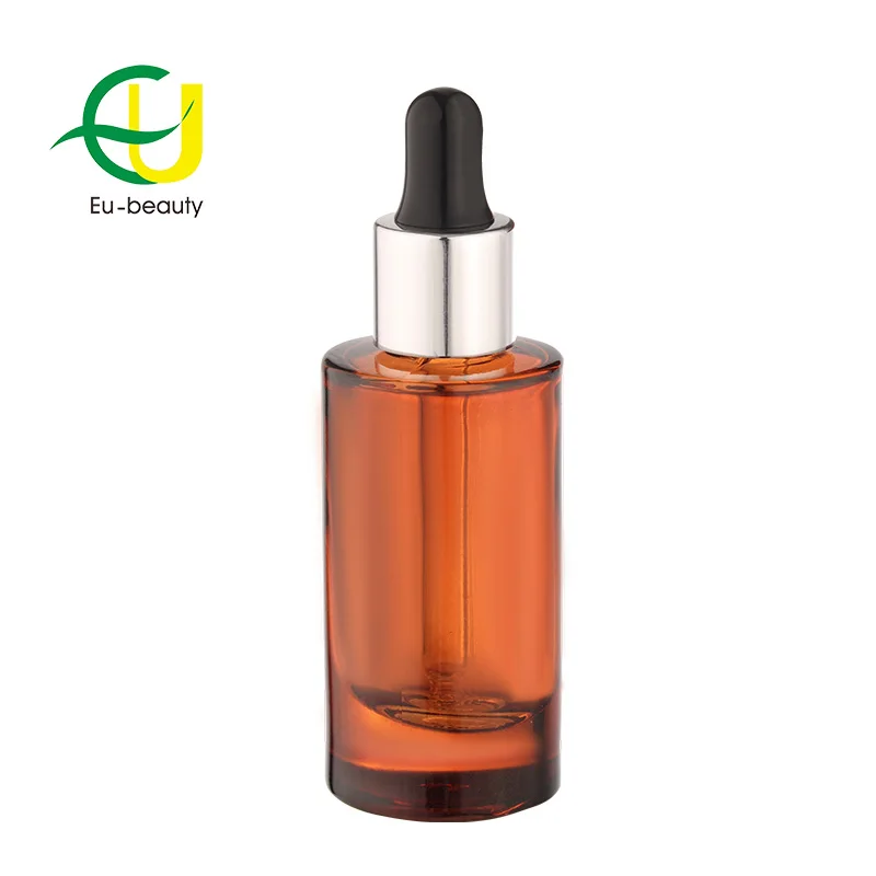 
13/415 10ml customization dropper glass bottle for essential oil with dropper caps 