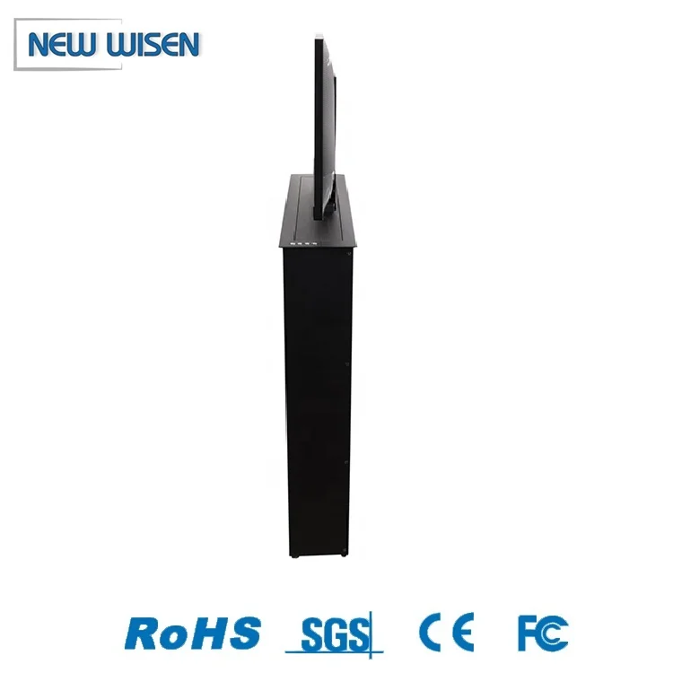 Обычный моторизованный выдвижной ЖК-монитор для телевизора, выдвижной монитор для конференц-стола