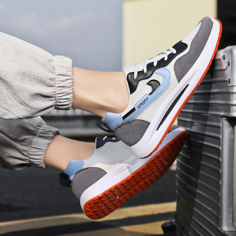 Factory Price Custom Sneaker Zapatillas De Deporte Para Hombre Wholesale New Styles Calzado Hombre Pvc Men Shoes 2024